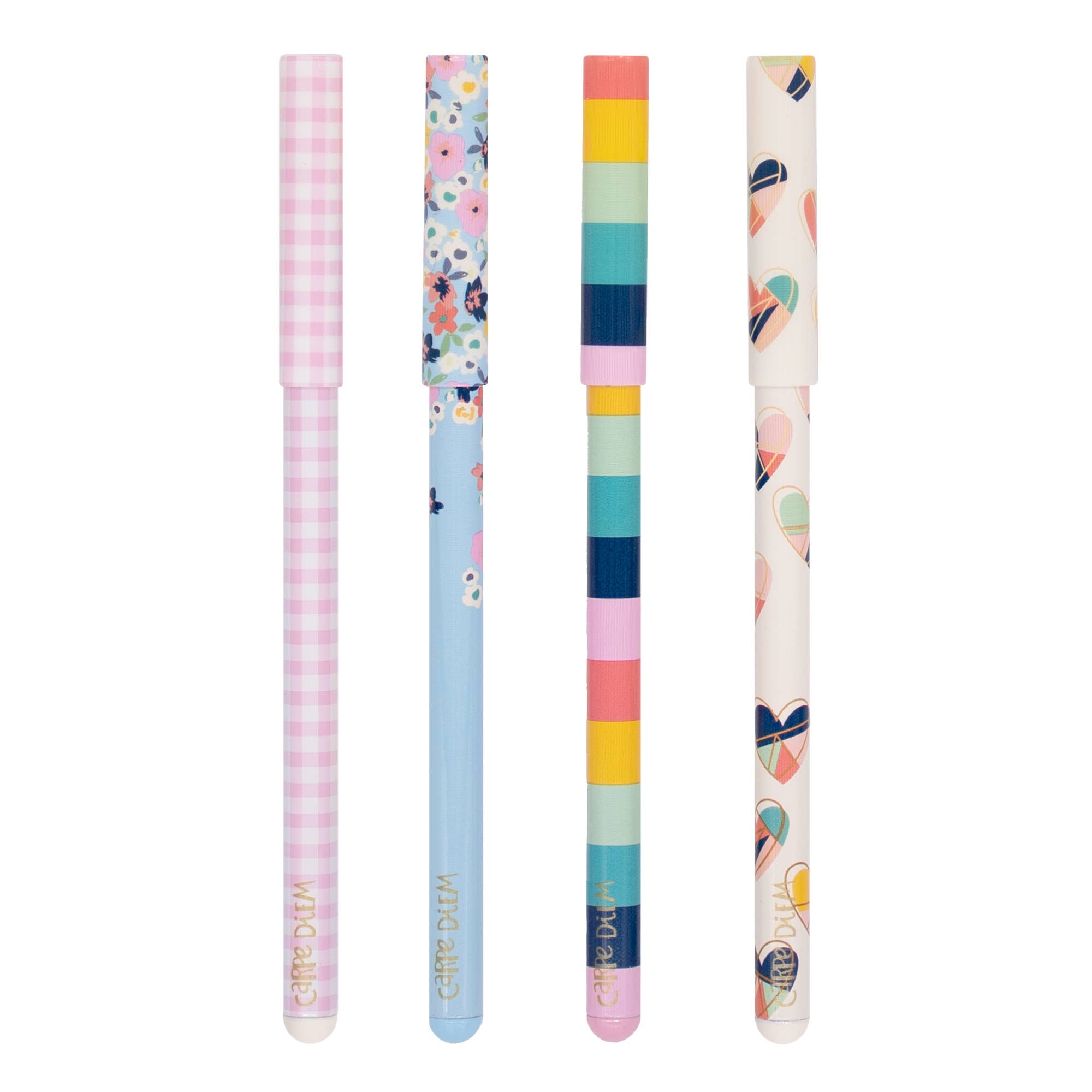 Hearts Ball Point Pen 4 Pack - Bows