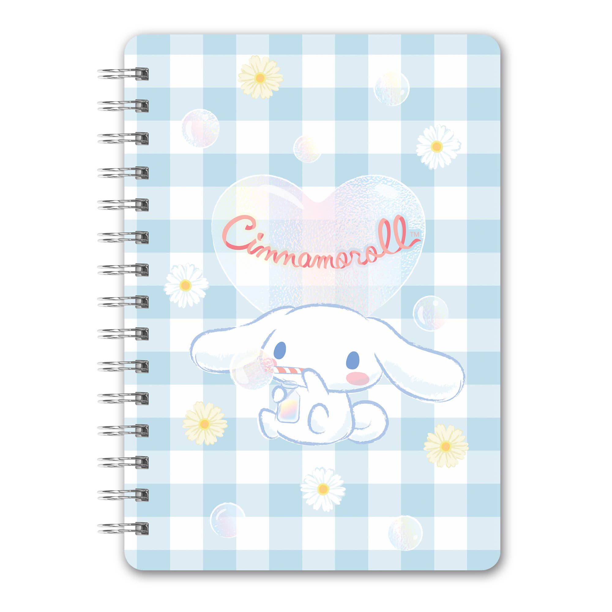 Sanrio Sweet Daisies Cinnamoroll™ Agatha Lined Notebook! - Bows
