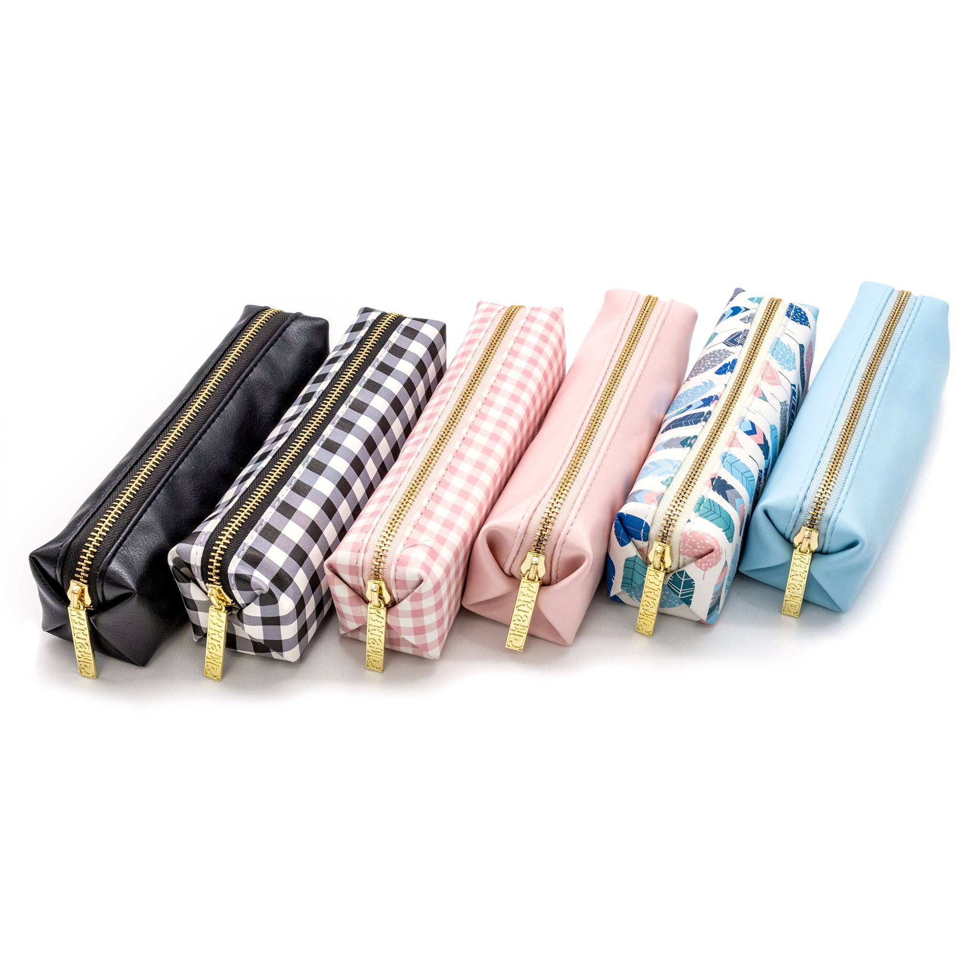 Slim Pencil Case in multiple options - 8" pencil pouch - Bows